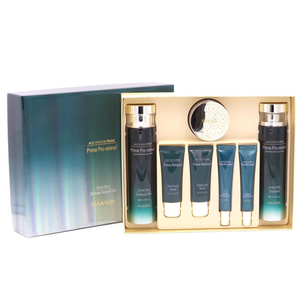 ISA KNOX Age Focus Prime Double Effect 3pcs Special Set