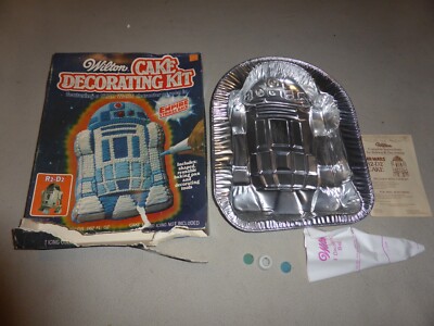 VINTAGE WILTON CAKE DECORATING KIT STAR WARS R2D2