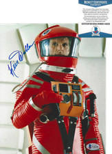 KEIR DULLEA SIGNED '2001: A SPACE ODYSSEY' 8x10 MOVIE PHOTO I BECKETT COA BAS