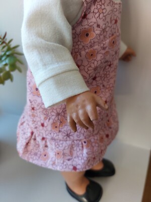 Old Doll Rhodoid 46 CM Set Modes And Craft Françoise 1975 No