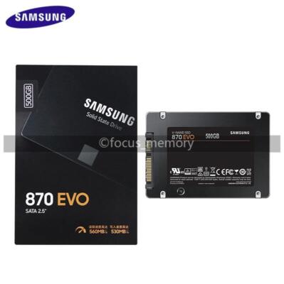 Samsung 870 EVO SSD 500 GB Internal Solid State SATA III for Laptop  Desktop