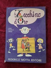 Libro Lo zecchino d'oro storia personaggi canzoni illustrato Ed.motta 1968 G3