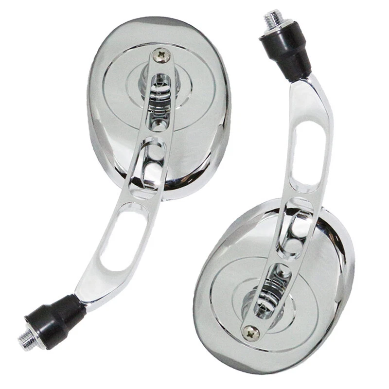 Motorcycle Rearview Mirrors For Harley-Davidson Fatboy Lo Fat Boy Street Glide Foto 2 de 4