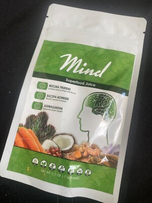 Heart and Body Naturals Mind Ayurvedic Brain Superfood Juice 7 Servings