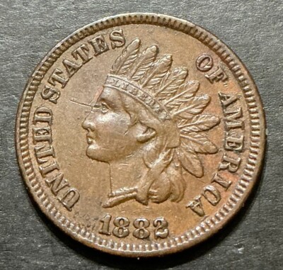 BEN EINE レア 1万円 フェイクノート 1882 Indian Head Cent Snow 6 S6 MPD Misplaced High Grade Mint