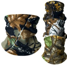 Winter Polar Fleece Neck Warmer Gaiter Ski Full Face Mask Scarf for Cold Weather