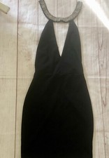 Charlotte Russe Small Black Halter Dress