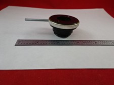 CONDENSER DIAPHRAGM IRIS UNKNOWN MICROSCOPE OPTICS AS PICTURED E3-B-01