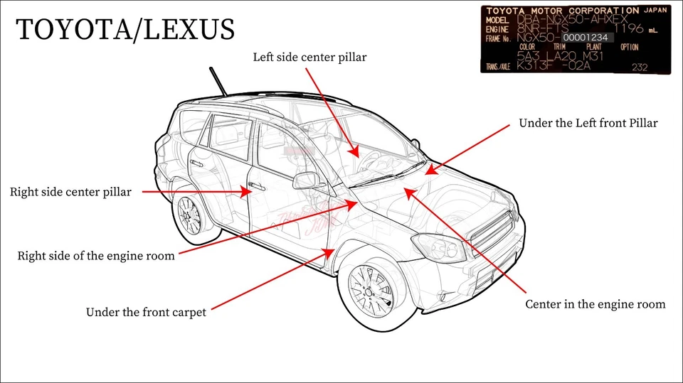 Junta de colector de admisión inferior Toyota OEM 17171-50030 para SEQUOIA LEXUS GX470 Foto 2 de 4