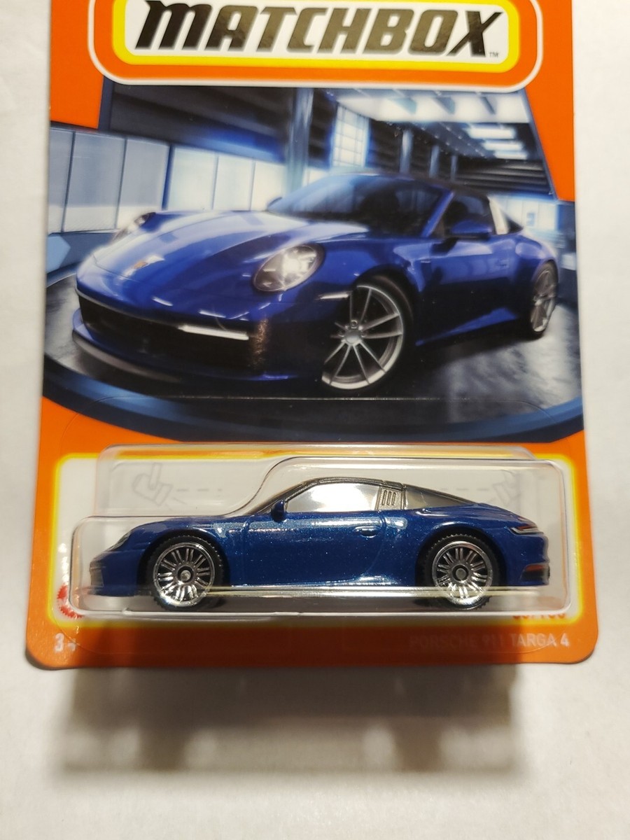 2024 Matchbox Porsche 911 Targa 4 #60/100 Metallic Blue 1st