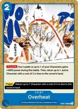 Overheat Errata Foil - OP01-086 LP - One Piece