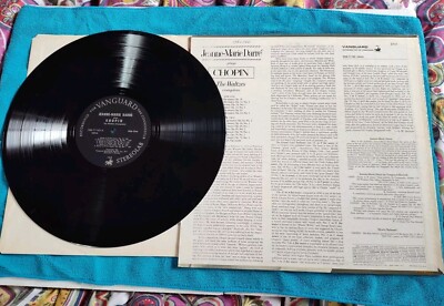 Jeanne-Marie Darre Plays Chopin The Waltzes Complete Album LP