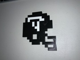 Falcons Tecmo Super Bowl NES custom Helmet 8 Bit