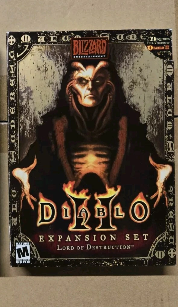箱、説明書のみ　Diablo II 英語版 箱、説明書のみ Diablo II 英語版 箱、説明書のみ Diablo II 英語版
