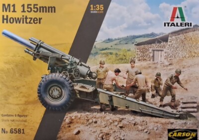 Italeri 6581 - M1 155mm Howitzer mit Figuren - 1:35