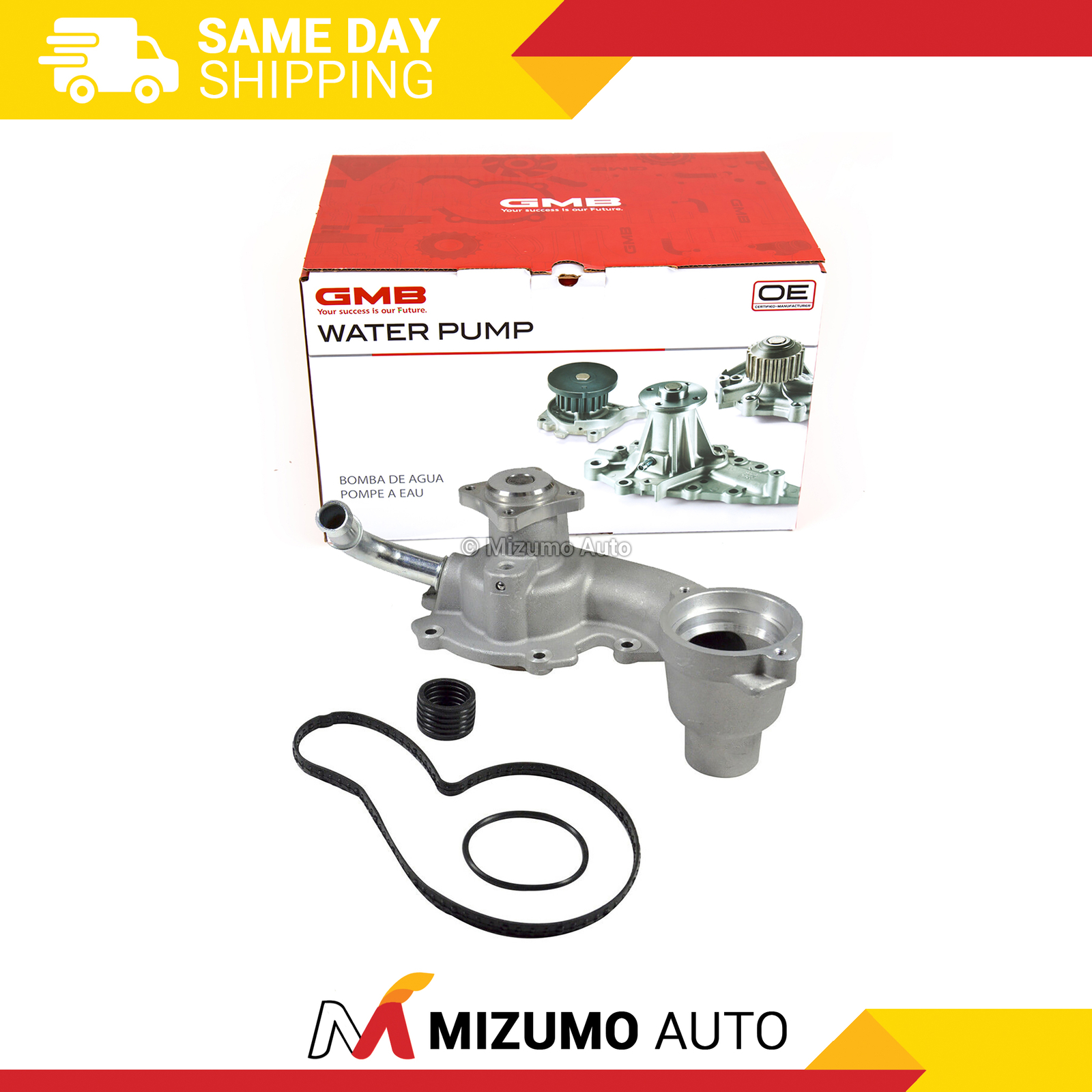 GMB Water Pump Fit 15-20 Ford Edge F-150 Fusion Lincoln MKX MKZ 2.7L 3.0L