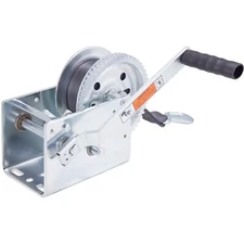 GOLDENROD Dutton-Lainson DL2500AS 2500 lb Plated Pulling Winch with 25- Feet