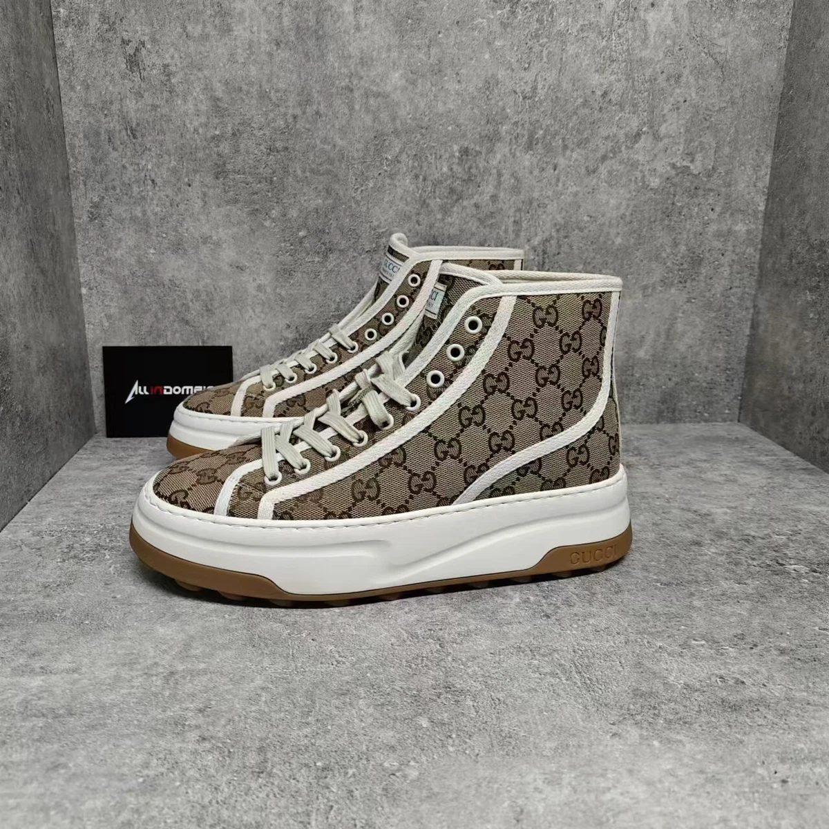 Las mejores ofertas en Gucci GG High Beige - 745999-20Q20-9745 | eBay