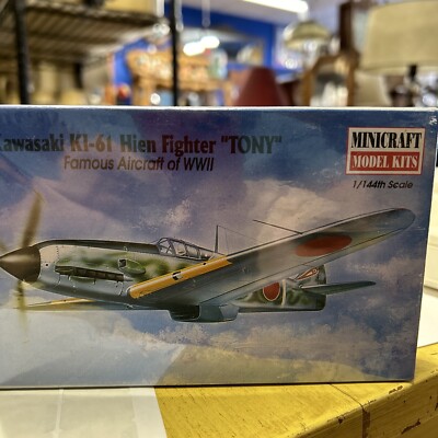 Sealed Minicraft WWII Models 1:144 Kawasaki Ki-61 Hien Fighter ''Tony'' #14432