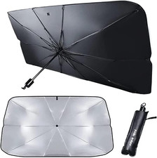 Car Windshield Sun Shade UV Rays and Heat Sun Visor Protector Foldable Reflector