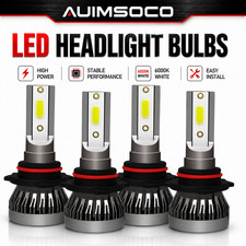 Combo Led Headlights High Low Beam For Chevy Silverado 1500 2500 3500 1999-2006