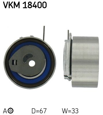 SKF Spannrolle, Zahnriemen VKM 18400 FüR Chrysler Dodge Jeep-image