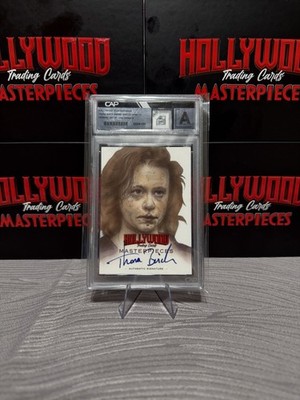 2025 Hollywood Masterpieces Trading Cards Thora Birch Auto  Sketch Jane Manalo