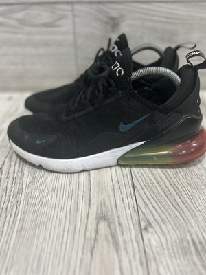Nike Air Max 270 'Ember Glow' Men's US 10 Black Sneaker AQ9164-003