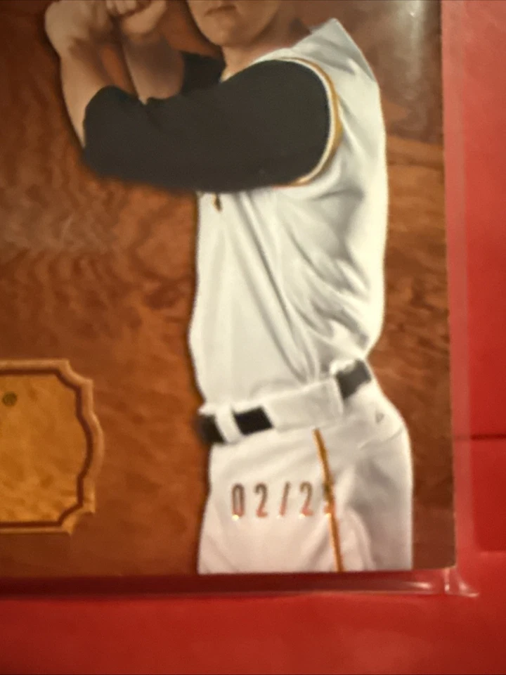 Parche botón Jason Bay 2008 Upper Deck Ballpark Collection/25- ¡Muy raro! ¡ENFERMO! Foto 3 de 4