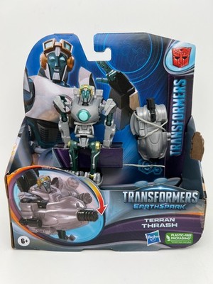 Transformers EarthSpark Warrior Class Terran Thrash Action Figure