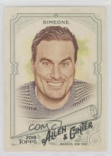2018 Topps Allen & Ginter Steve Simeone #149 fm0