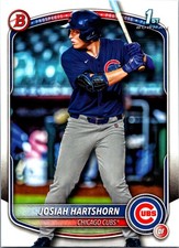 2025 Bowman Draft #BD21 Josiah Hartshorn 1st Bowman A23