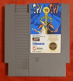 Spy vs. Spy (1988) Nintendo Entertainment System NES Authentic Cleaned Tested