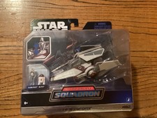 STAR WARS Jazwares MICRO GALAXY SQUADRON Series 3 0063 V-WING STARFIGHTER - NEW