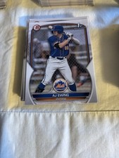 2023 Bowman Draft (27) Cards #BD-152 AJ Ewing (METS) 1st Bowman Card