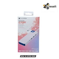 Hyper - HyperDrive Flex 8 Port USB-C Hub - Blue