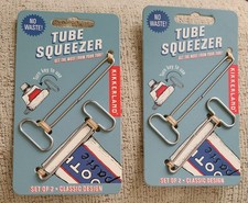 Kikkerland Tube Squeezer Lot 2 4 In Total Design Turn Key Toothpaste New