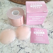 NEW Perky Girls Instant Breast Lift Tape Nude Beige Color