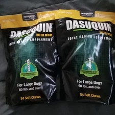 Dasuquin MSM Joint Health Supplement Soft Chews For LARGE Dogs 84 X 2 Exp 3/2027