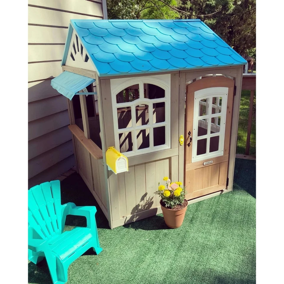 Kidkraft Garden View Outdoor Playhouse sale/ freeship - Image 4 of 4