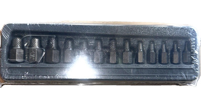 New Snap-on  1/8'' - 1/2'' REX13C 13-pc Multi Spline Screw Extractor Set