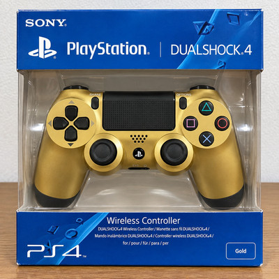 Sony Dualshock 4 PS4 Wireless Controller- Gold