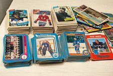 Vintage Sports Card Lot 1979-80 OPC Hockey - Baseball - CFL - Racing - Non Sport