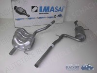 Imasaf Auspuffset Ab Kat FüR Skoda Octavia 1.6 75KW 2008-2013 | Msd+Esd