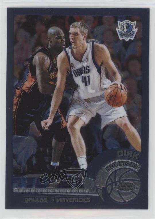 2002-03 Topps Chrome Dirk Nowitzki #29 HOF 04le