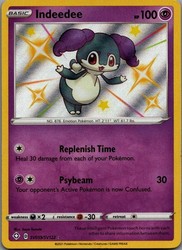 Indeedee SV059/SV122 Shining Fates: Shiny Vault Shiny Holo Rare