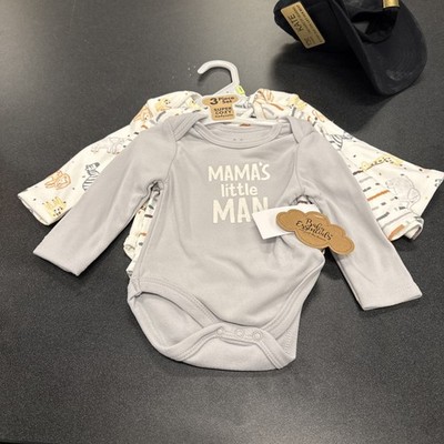 Baby Essentials Three Month Old Mama s Little Man Three-Piece