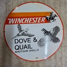 WINCHESTER DOVE & QUAIL 29 X 29 INCHES PORCELAIN ENAMEL SIGN