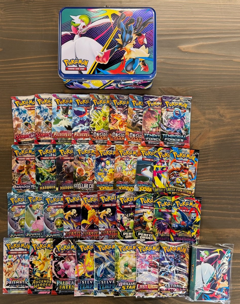 Pokemon x36 Factory Sealed Booster Packs PALDEAN FATES, ASCENDED HEROES +  MORE | eBay
