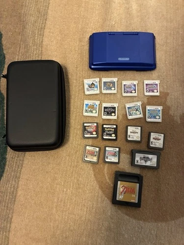 New ListingNintendo DS Console And Games Lot Pokemon Zelda Monster Hunter Etc